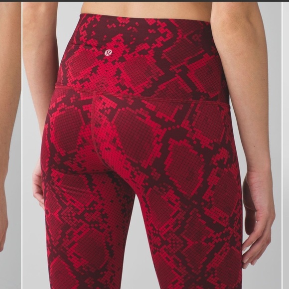 Lululemon Wunder Under Pant Hi-Rise Full-On Luon
Ziggy Snake Red Tide Cranberry - Picture 1 of 7